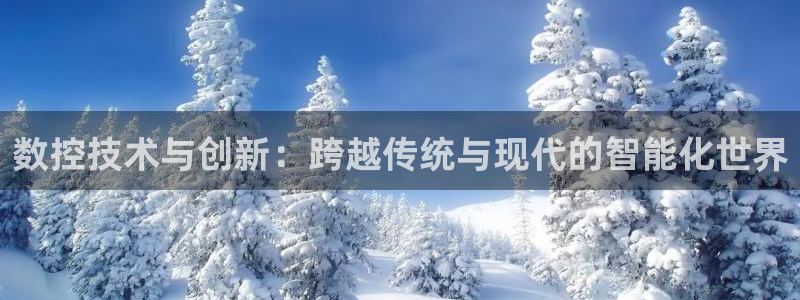 天辰天富娱乐：数控技术与创新：跨越传统与现代的智能化世界